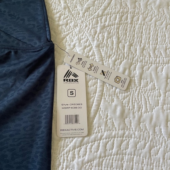 RBX Women’s S bike shorts leopard print NWT - Picture 3 of 8